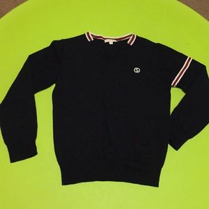 Gucci boys sweater size 6 dark navy